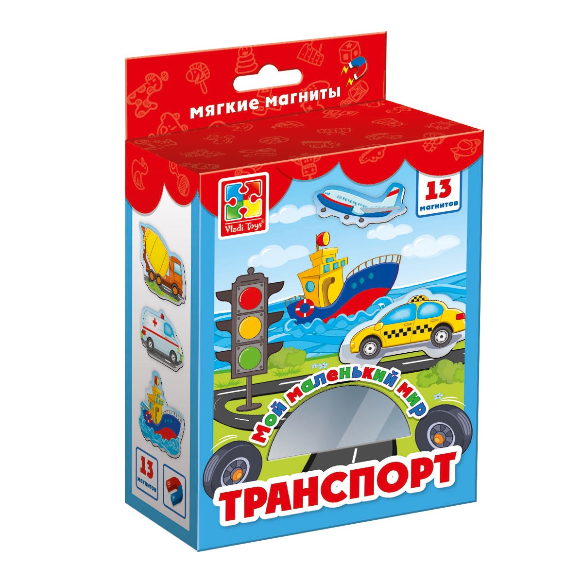 Развивающая игра VLADI TOYS VT3106-04 Мой маленький мир Транспорт – купить  в интернет-магазине GAME-HOUSE