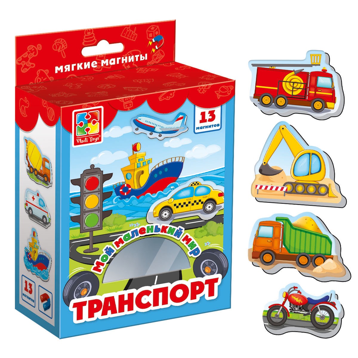 Развивающая игра VLADI TOYS VT3106-04 Мой маленький мир Транспорт – купить  в интернет-магазине GAME-HOUSE