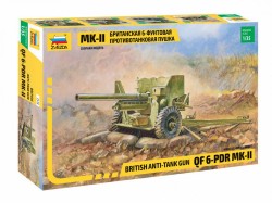 3518 Британская 6-ти фунтовая противотанковая пушка МК-II