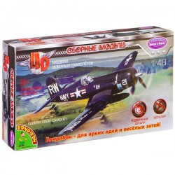 Сборная 4D модель самолёта, Воndibon, М1:48, ВОХ 13х4,5х22 см., арт. ВВ2551