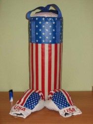 Боксерский комплект Америка большой