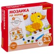 Логические, развивающие игры и игрушки Bondibon Мозаика «НА ФЕРМЕ», 128 дет., BOX 16x4x14 см