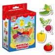 Развивающая игра VLADI TOYS VT3106-03 Мой маленький мир Овощи, фрукты